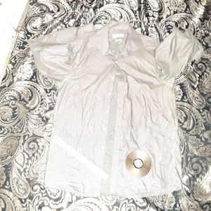 new MICHAEL KORS large mens gray shirt